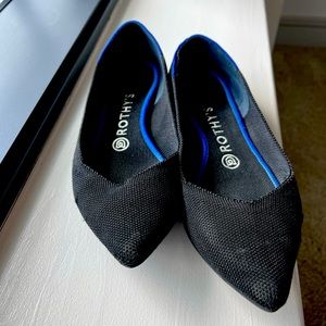 Rothy’s Black Point Flats, Size 8.5